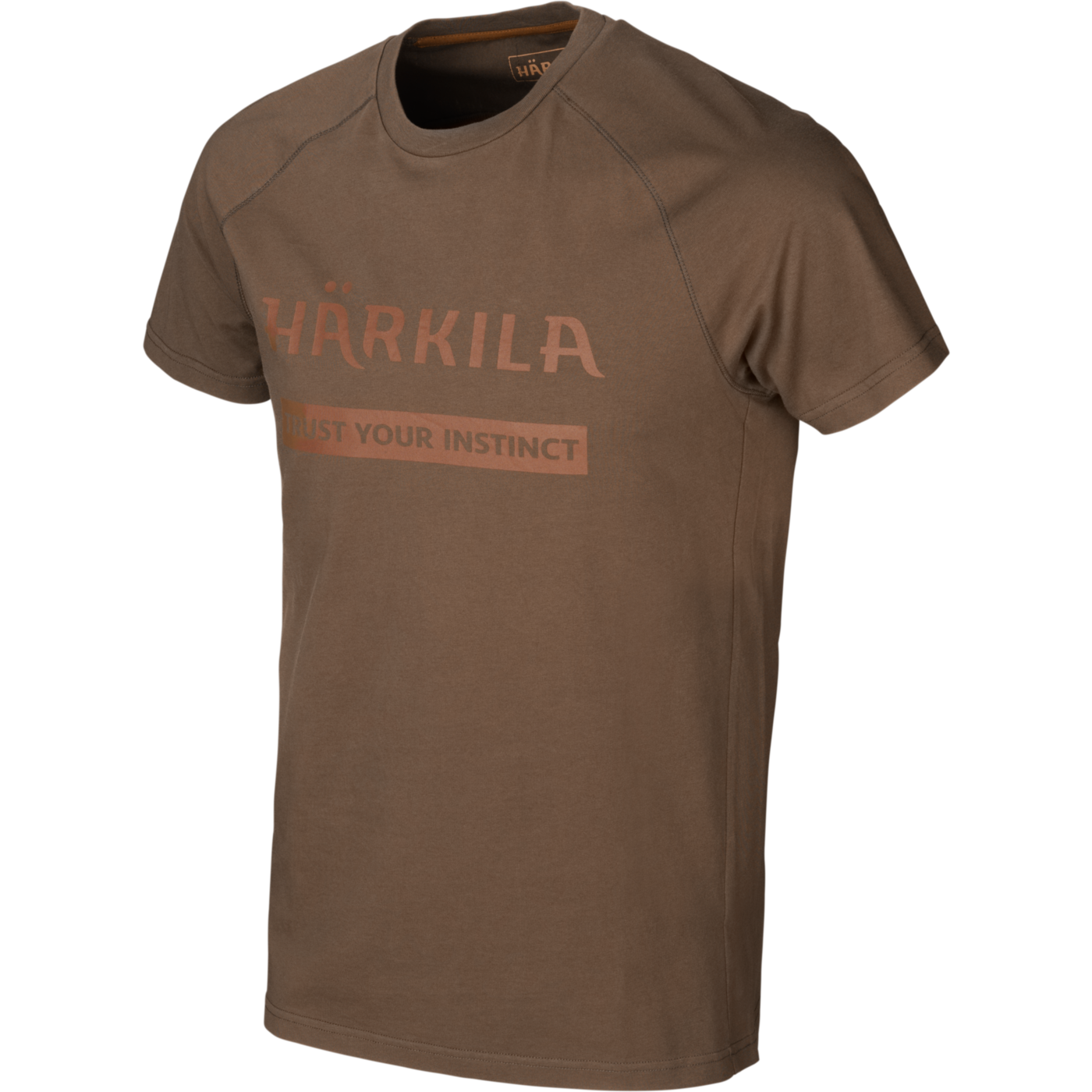 Tricou Härkila Logo Slate brown