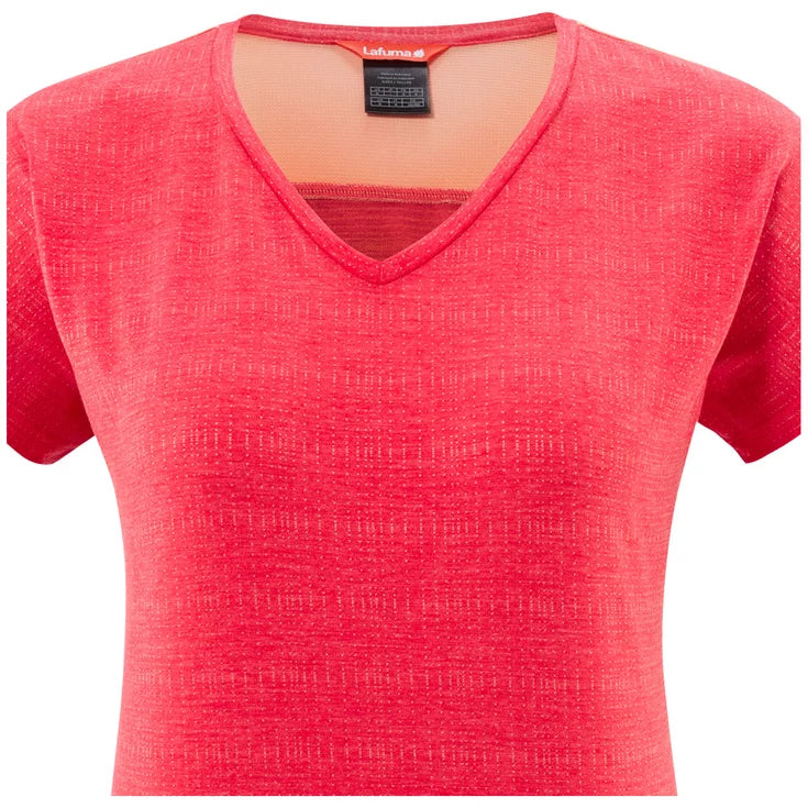 TRICOU SKIM TEE W SCARLET