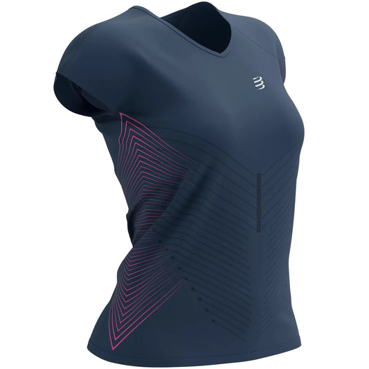 Tricou alergare dama Compressport Performance FW 2023