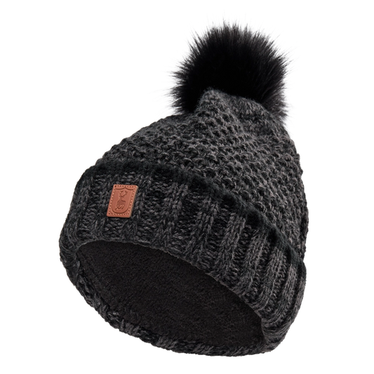 Caciula dama Knitted Deerhunter Black